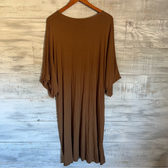 Dwell + Slumber Brown Caftan Dress - Picture 10 of 13